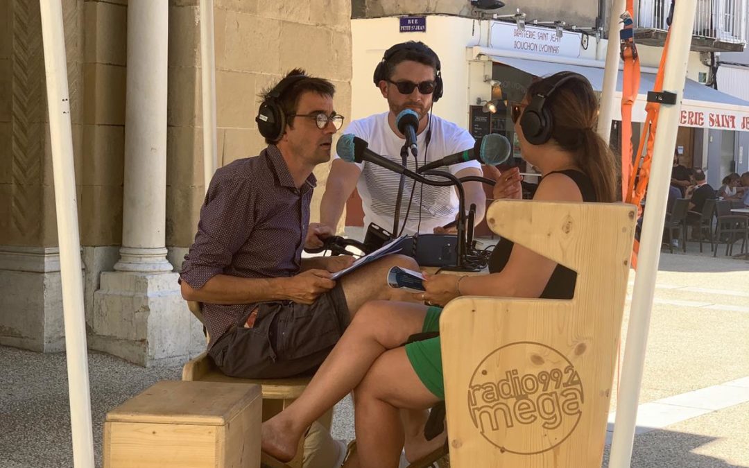 Solidarité HABITATS interviewée par Radio Méga… sur le vélo radio !