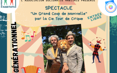 Spectacle ‘Un Grand Coup de Manivelle’, par la Cie Tour de Cirque